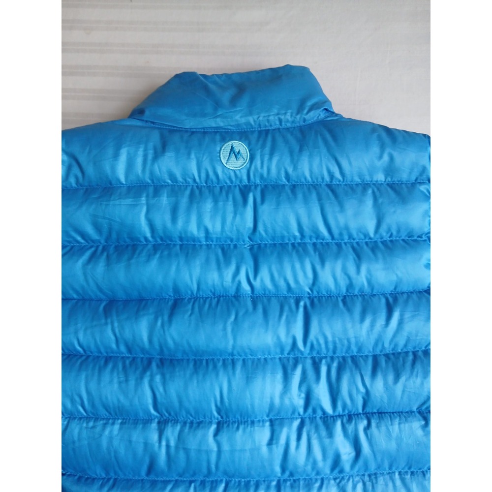 Marmot Vest Medium Womens 800 Fill Down Puffer Quilted Zip Pockets Outdoor New - Picture 10 of 14
